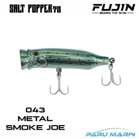 Fujin Salt Popper 70 9.5 gr 043 Metal Smoke Joe Maket Balık