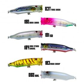 Fujin Salt Popper 70 mm 9.5 gr Su Üstü Maket Balık