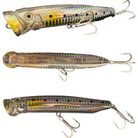 Fujin Salt Popper SP120SW 018 Pearl Rainbow Glow Sahte Balık