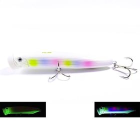 Fujin Salt Popper SP120SW 018 Pearl Rainbow Glow Sahte Balık