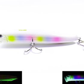Fujin Salt Popper SP120SW 018 Pearl Rainbow Glow Sahte Balık