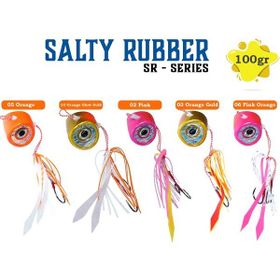 Fujin Salty Rubber 100 gr Sr Serisi Tai Rubber Set 02 Pink 3d Eye Sr11 Suni Balık Yemi