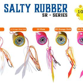 Fujin Salty Rubber 100 gr SR Serisi Tai Rubber Set