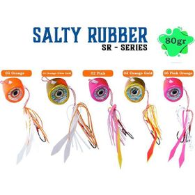 Fujin Salty Rubber 100 gr SR Serisi Tai Rubber Set