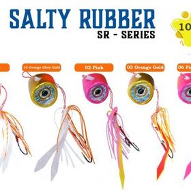 Fujin Salty Rubber 100 gr SR Serisi Tai Rubber Set