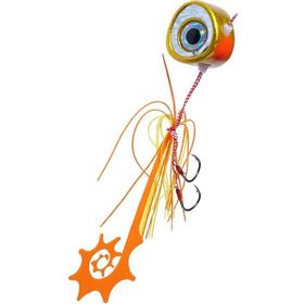 Fujin Salty Rubber 120 gr Serisi Tai Rubber Set 10 Orange Glow 3D Eye Suni Balık Yemi