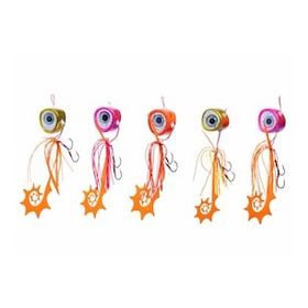 Fujin Salty Rubber 120 gr Serisi Tai Rubber Set 10 Orange Glow 3D Eye Suni Balık Yemi