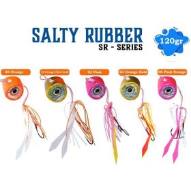 Fujin Salty Rubber 120 gr Sr Serisi Tai Rubber Set 02 Pink 3d Eye Sr11 Suni Balık Yemi
