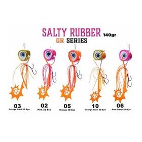 Fujin Salty Rubber 140 gr Tai Rubber Set 02 Pink 3D Eye Suni Balık Yemi