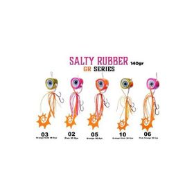 Fujin Salty Rubber 140 gr Tai Rubber Set 02 Pink 3D Eye Suni Balık Yemi