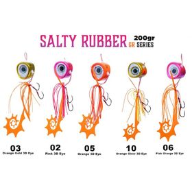 Fujin Salty Rubber 200 gr Tai Rubber Set Suni Balık Yemi