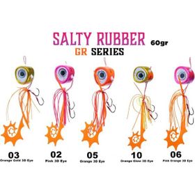 Fujin Salty Rubber 200 gr Tai Rubber Set Suni Balık Yemi