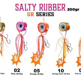 Fujin Salty Rubber 200 gr Tai Rubber Set Suni Balık Yemi