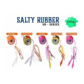 Fujin Salty Rubber 240 gr Tai Rubber Set 02 Pink 3D Eye SR11 Suni Balık Yemi