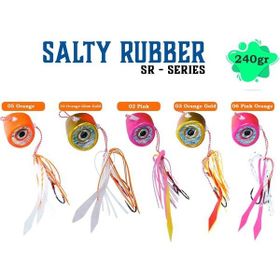 Fujin Salty Rubber 240 gr Tai Rubber Set 02 Pink 3D Eye SR11 Suni Balık Yemi