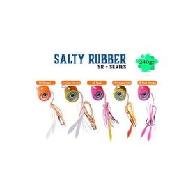 Fujin Salty Rubber 240 gr Tai Rubber Set 02 Pink 3D Eye SR11 Suni Balık Yemi