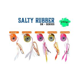 Fujin Salty Rubber 240 gr Tai Rubber Set 06 Pink Orange SR12 Suni Balık Yemi