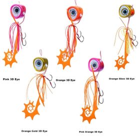 Fujin Salty Rubber 40 gr Tai Rubber Set 02 Pink 3D Eye Suni Balık Yemi