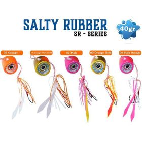 Fujin Salty Rubber 40 gr Tai Rubber Set 03 Orange Gold 3d SR10 Suni Balık Yemi
