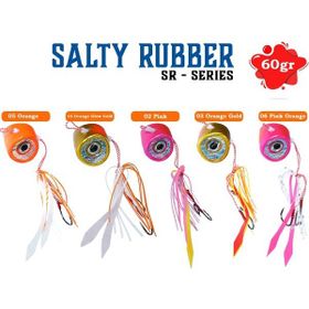 Fujin Salty Rubber 60 gr Tai Rubber Set 02 Pink 3d Eye Sr11 Suni Balık Yemi