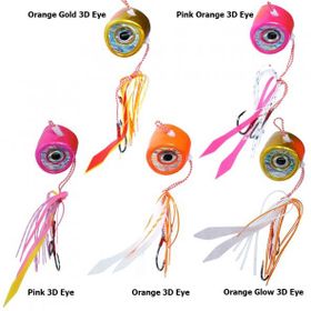 Fujin Salty Rubber 60 gr Tai Rubber Set 02 Pink 3d Eye Sr11 Suni Balık Yemi