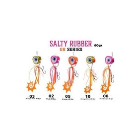 Fujin Salty Rubber 60 gr Tai Rubber Set 02 Pink 3d Eye Suni Balık Yemi