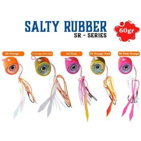 Fujin Salty Rubber 60 gr Tai Rubber Set 03 Orange Gold 3d Sr10 Suni Balık Yemi