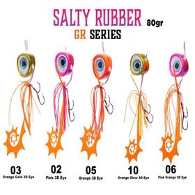 Fujin Salty Rubber 80 gr Tai Rubber Set Suni Balık Yemi