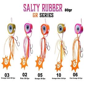 Fujin Salty Rubber 80 gr Tai Rubber Set Suni Balık Yemi