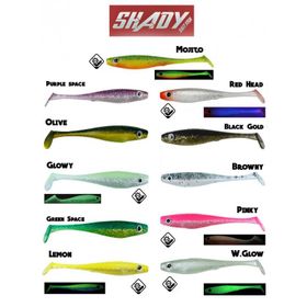 Fujin Shady 10 cm Silikon Balık