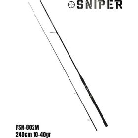 Fujin Sniper 2.40 m 10-40 gr Spin Olta Kamışı
