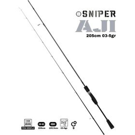 Fujin Sniper 205 cm 03-5 gr Aji LRF Olta Kamışı