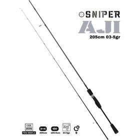 Fujin Sniper 205 cm 03-5 gr Aji LRF Olta Kamışı