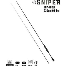 Fujin Sniper 230 cm 0.6-8 gr Ultra Light LRF Kamış