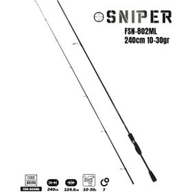 Fujin Sniper FSN-802Ml 240 cm 10-30 gr Spin Olta Kamışı