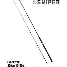 Fujin Sniper SNP-902MH 270 cm 15-55 gr Spin Olta Kamışı