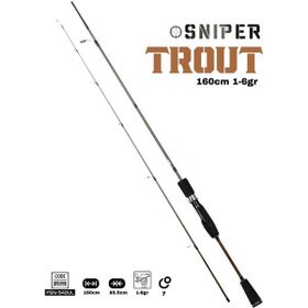 Fujin Sniper Trout 160 cm 1-6 gr Trout Alabalık Kamışı