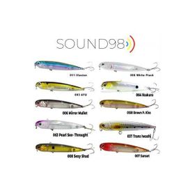 Fujin Sound98 9.8 cm 10.6 gr Su Üstü 015R Brown Purple Kiss Maket Balık