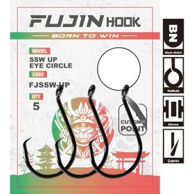 Fujin Ssw No 3 0 Up Eye Circle Delikli Yemli Kancası