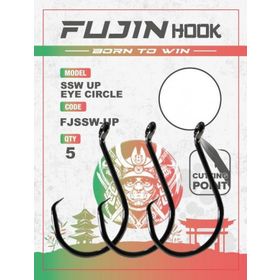 Fujin Ssw No 3 0 Up Eye Circle Delikli Yemli Kancası