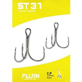 Fujin ST31 3'lü Nickel Maket Balık Kancası