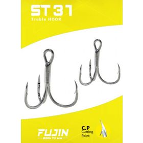 Fujin ST31 3'lü Nickel Maket Balık Kancası