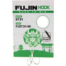 Fujin ST31 NO:4 Üçlü Nickel Maket Balık İğnesi