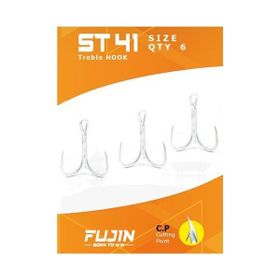 Fujin ST41 Nickel 4 No Üçlü Maket Balık İğnesi