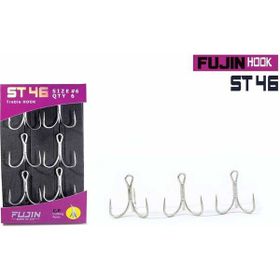 Fujin St46 10 No Üçlü Maket Balık İğnesi