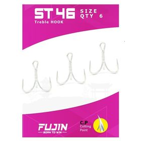 Fujin St46 10 No Üçlü Maket Balık İğnesi