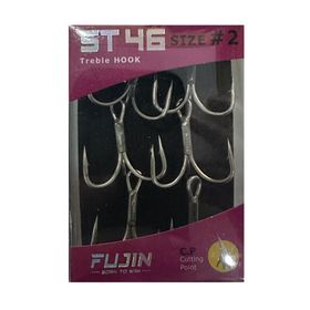 Fujin St46 No: 2 Üçlü Maket Balık İğnesi