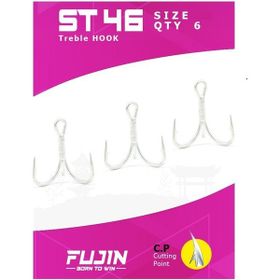 Fujin St46 No: 8 Üçlü Maket Balık İğnesi