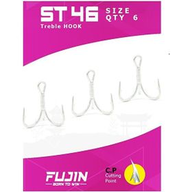Fujin St46 No: 8 Üçlü Maket Balık İğnesi
