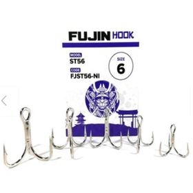 Fujin ST56 Nickel Üçlü Maket Balık İğnesi
